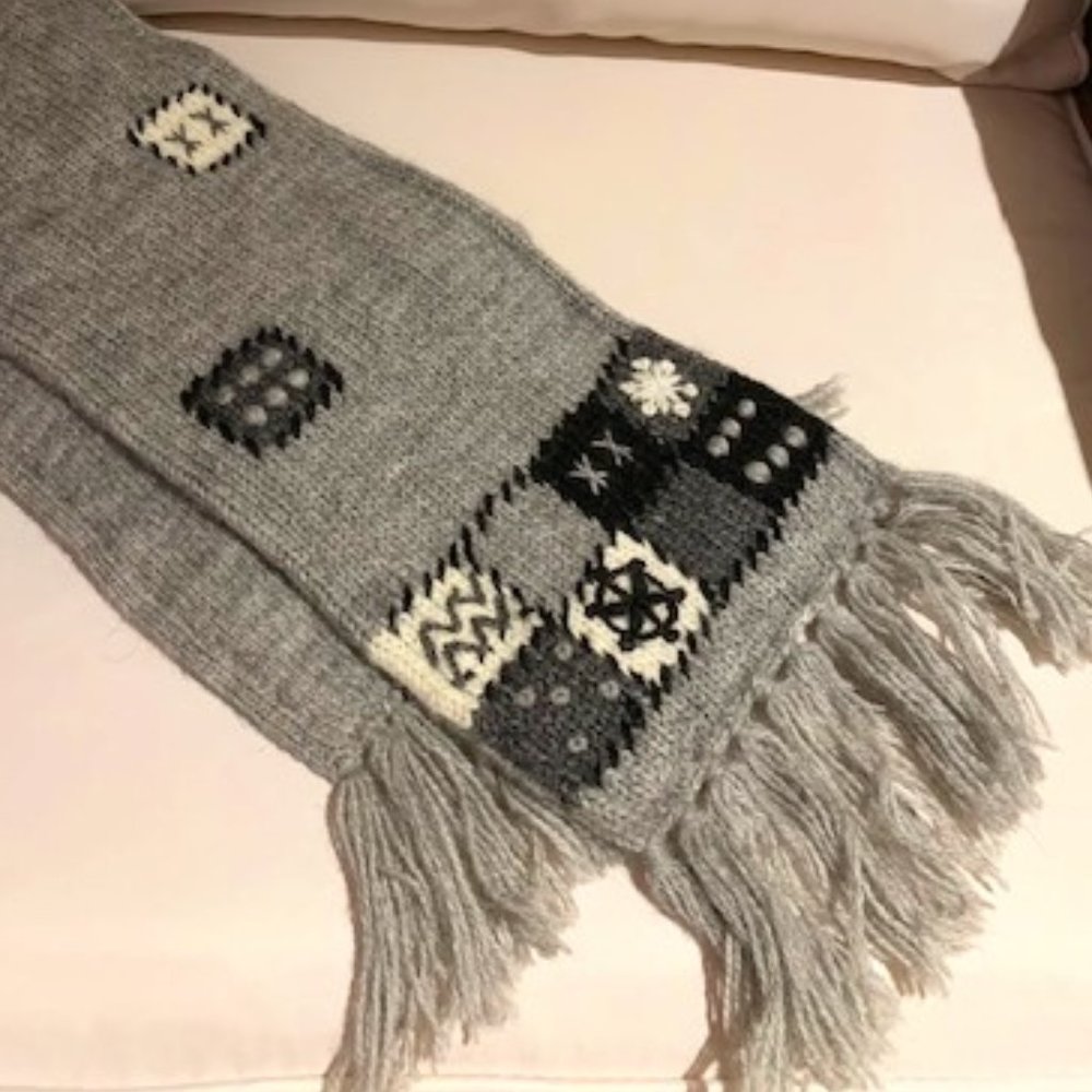 Neckworks Gray Alpaca scarf